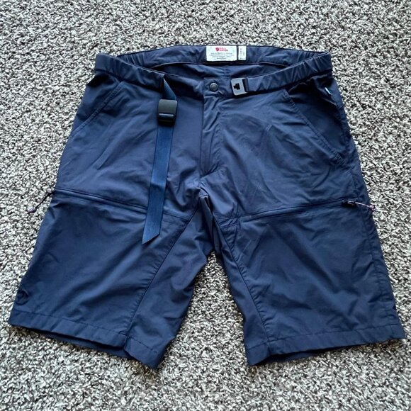 Fjallraven Other - Fjallraven Cargo Shorts Mens Blue 30-31" Waist Regular Fit Outdoor Hiking